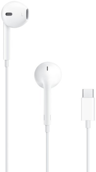 Apple אוזניות In-Ear מקוריות עם חיבור USB-C