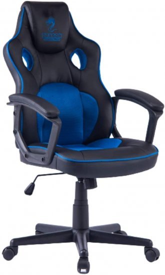 כיסא לגיימרים Dragon Combat  - צבע שחור / כחול