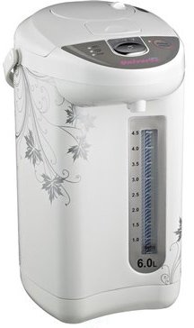 טרמוס חשמלי חכם 6 ליטר UNIVERSE NR-505 באישור מכון צומת - צבע לבן