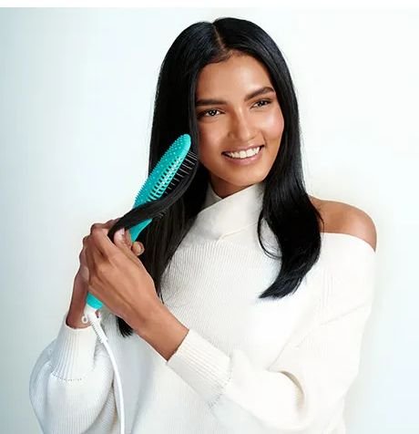 מברשת קרמית חשמלית להחלקת שיער MoroccanOil