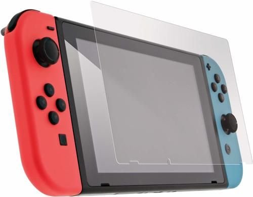 זוג מגני מסך מזכוכית לקונסולת Nintendo Switch