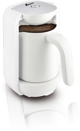 פינג`אן חשמלי להכנת קפה טורקי Selmor SE-91 - צבע לבן