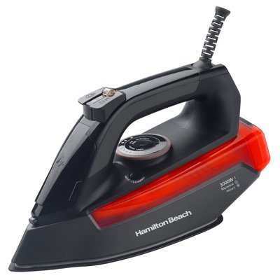 מגהץ קיטור מקצועי Hamilton Beach 19795-IS 3000W - צבע שחור / אדום