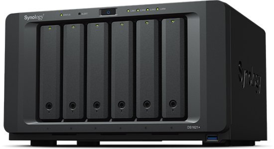 שרת אחסון NAS ללא כוננים Synology DiskStation DS1621+ 6-Bay