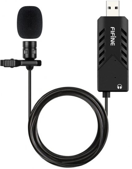 מיקרופון דש Fifine K053 USB Cardioid Condenser