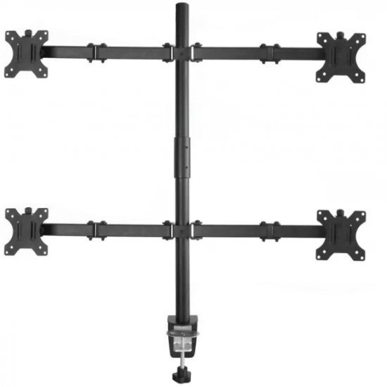 זרוע שולחנית מתכווננת לארבעה מסכים עד 32 אינטש Gold Touch AR-D40