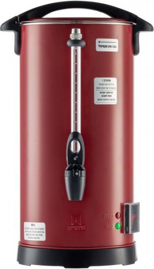 מיחם מים מהודר 40 כוסות מבית הידורית - צבע אדום יין