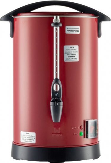 מיחם מים מהודר 80 כוסות מבית הידורית - צבע אדום יין
