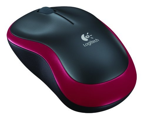 Logitech Wireless Mouse M185 Red Retail