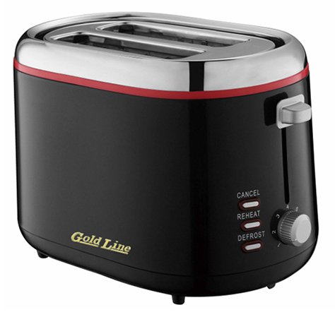 מצנם 2 פרוסות COOL TOUCH דגם Gold Line ATL-031