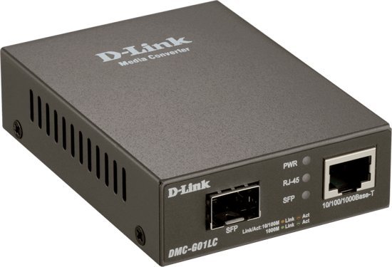 ממיר מדיה אופטי D-Link Gigabit Media Converter DMC-G01LC