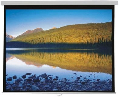 מסך הקרנה ידני 136'' 244X244 ס''מ SINOSCREEN