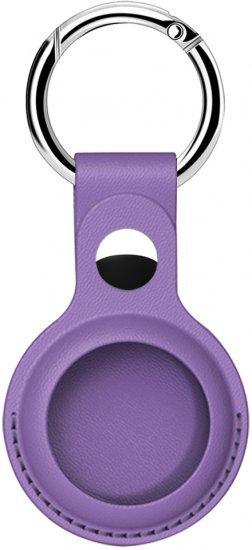 כיסוי מחזיק מפתחות ל-AirTag - סגול