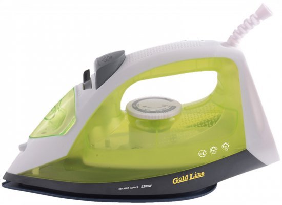 מגהץ אדים וקיטור Gold Line Ceramic Impact ATL-729H