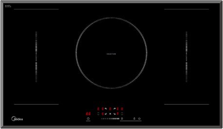 כיריים אינדוקציה עם 5 מוקדי בישול Midea MC-IV10241B2CC-A 9400W - תלת פאזי