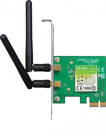 כרטיס רשת אלחוטי TP-Link TL-WN881ND nMax N PCI Express 300Mbps