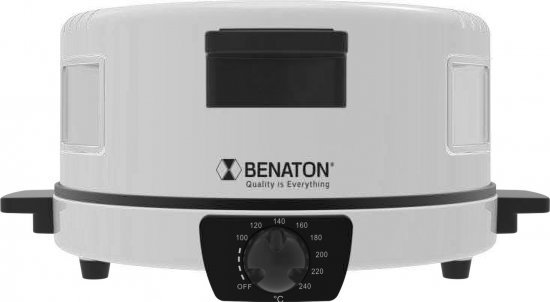 אופה פיתות ופיצות Benaton BT-6020 - צבע לבן