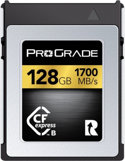 כרטיס זכרון ProGrade Digital CFExpress Type-B 2.0 128GB Gold