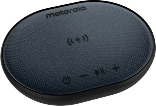 משטח טעינה אלחוטית עם רמקול מובנה Motorola Sonic Charge 500 - צבע שחור