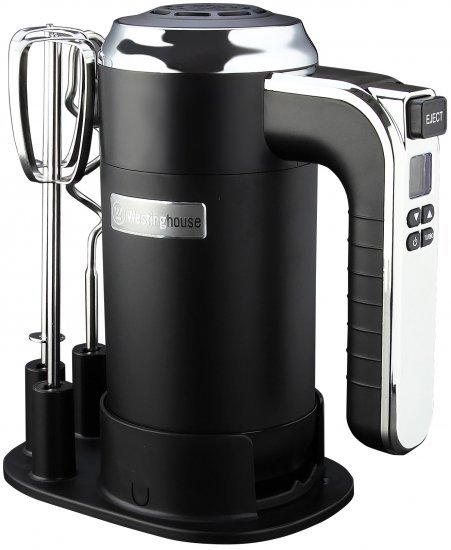 מיקסר יד דיגיטלי Westinghouse 350W WKHM250BK - צבע שחור / נירוסטה