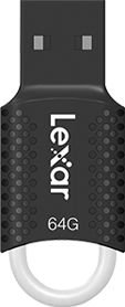 זיכרון נייד Lexar JumpDrive V40 - דגם LJDV40-64GAB - נפח 64GB