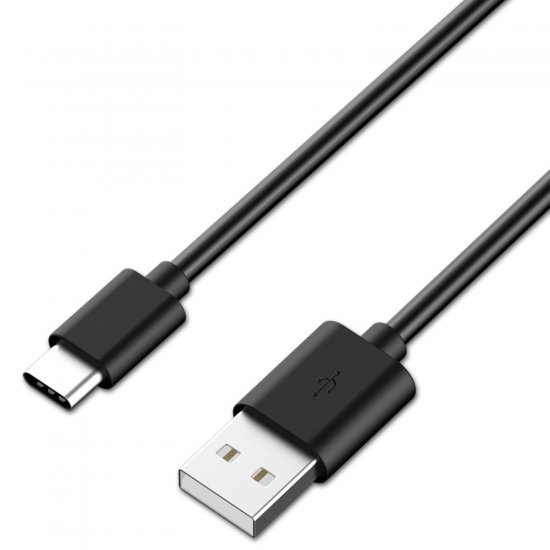 כבל סנכרון וטעינה USB Type-A ל-USB Type-C - באורך 1.5 מטר - צבע שחור