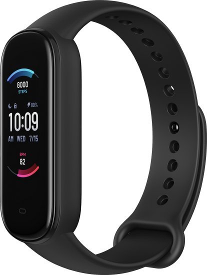 רצועה לשעון Amazfit Band 5 - צבע שחור