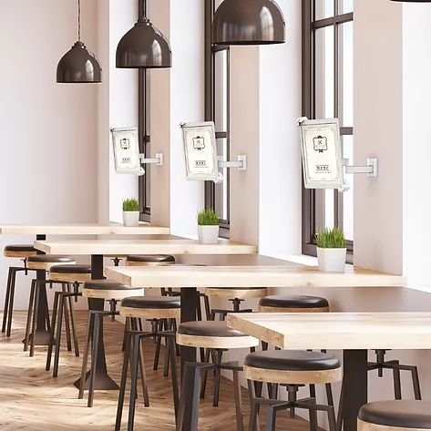 זרוע קיר לטאבלט בגודל ''14-''7 + מנעול מבית Barkan