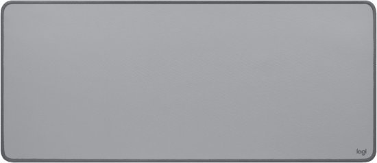 משטח לעכבר ומקלדת Logitech Desk Mat Studio Series - צבע אפור