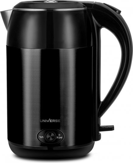 קומקום שבת חכם 1.8 ליטר Universe NRI-5020 1800W - צבע שחור