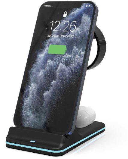 מעמד טעינה אלחוטית 3 ב-1 Eco WCH470