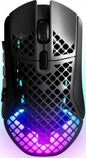 עכבר גיימינג אלחוטי SteelSeries Aerox 9 Ultra Lightweight - צבע שחור