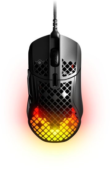 עכבר גיימינג חוטי SteelSeries Aerox 5 Ultra Lightweight - צבע שחור