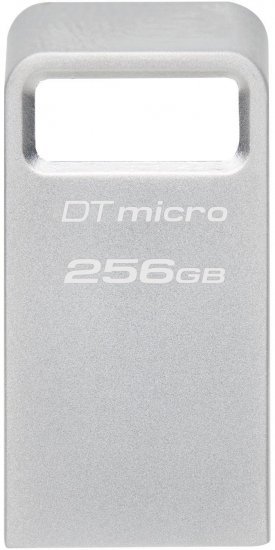 זכרון נייד Kingston DataTraveler Micro 256GB Ultra-Small Premium Metal Design USB 3.2