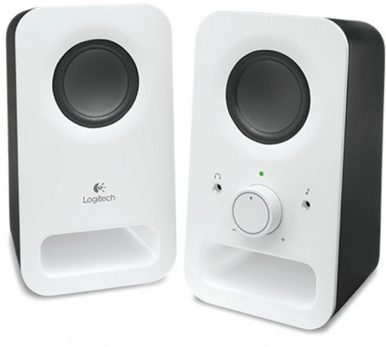רמקולים למחשב Logitech 2.0 Multimedia Speakers Z150 Retail צבע לבן