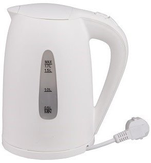 קומקום נשלף מפלסטיק 1.7 ליטר Graetz JK-9977-W 1850-2200W - צבע לבן