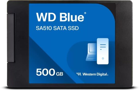 כונן Western Digital Blue SA510 500GB 2.5'' SATA III SSD WDS500G3B0A
