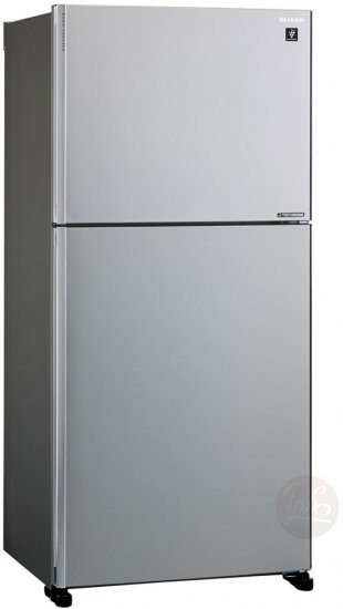 מקרר 2 דלתות מקפיא עליון אינוורטר 517 ליטר SJ-3650 מבית Sharp - כסוף כהה