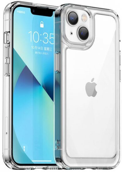 כיסוי TPU ל- Apple iPhone 13/14 / 16e - צבע שקוף