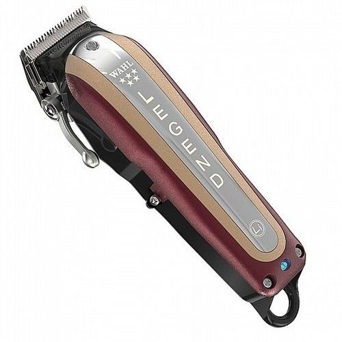 מכונת תספורת מקצועית נטענת Wahl Legend 4932479854 - צבע בורדו / כסוף