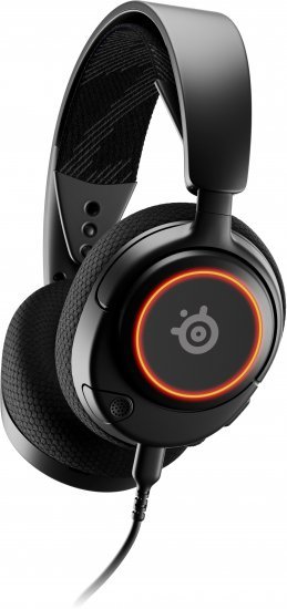 אוזניות גיימינג חוטיות SteelSeries Arctis Nova 3 - צבע שחור