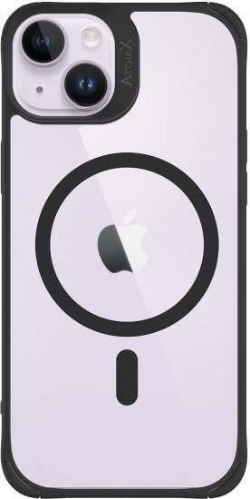 כיסוי Toiko AtomX MagSafe ל-Apple iPhone 13/14 / 16e - צבע שקוף