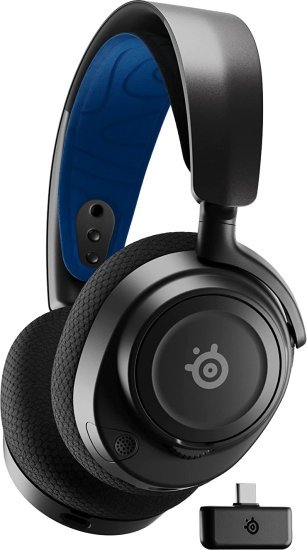 אוזניות גיימינג אלחוטיות SteelSeries Arctis Nova 7P Wireless - צבע שחור
