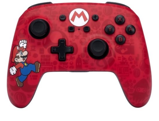 בקר משחק Enhanced מעוצב PowerA Nintendo Switch Enhanced Mario