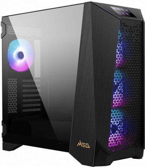 מארז מחשב ללא ספק MSI MEG PROSPECT 700R Mid Tower - צבע שחור