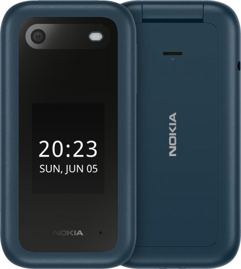 טלפון סלולרי Nokia 2660 Flip TA-1469 DS - צבע כחול - שנה אחריות יבואן רשמי