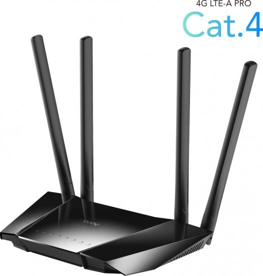ראוטר סלולרי Cudy 4G LTE 300Mbps Wireless N LT400
