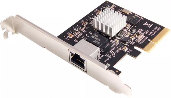 כרטיס רשת STLab PCIe 10G 5-Speed Multi Gigabit Ethernet ST-N-480