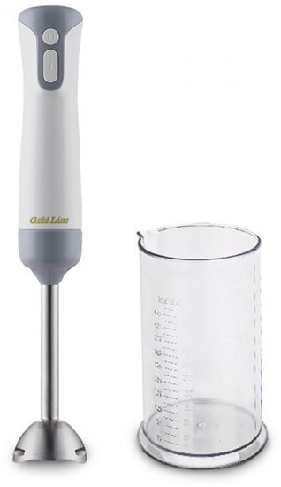 בלנדר מוט נירוסטה 300W עם כוס מדידה 0.5 ליטר דגם ATL-004 מבית Gold Line