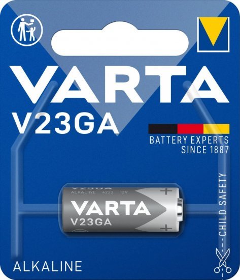 10 סוללות אלקליין Varta V23GA 12V